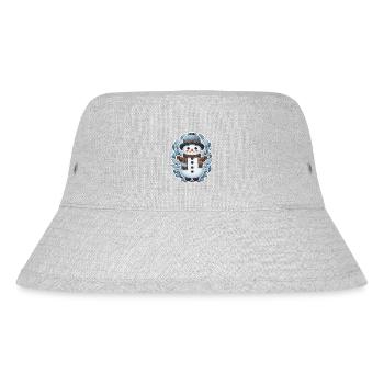 Bonhomme de neige - Bob recyclé Stanley/Stella - gris chiné - Devant