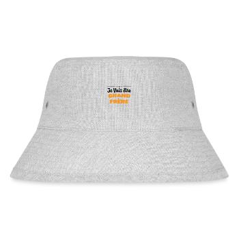 Je Vais être Grand Frère - Bob recyclé Stanley/Stella - gris chiné - Devant