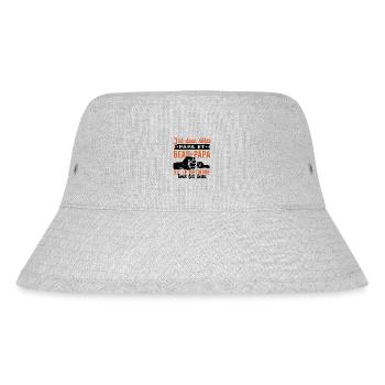 J'ai Deux Rôles Papa Et Beau-Papa Humour Cadeau - Bob recyclé Stanley/Stella - gris chiné - Devant
