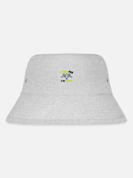 J'Peux Pas J'Ai Tennis Sport Cadeau Humoristique - Bob recyclé Stanley/Stella - gris chiné