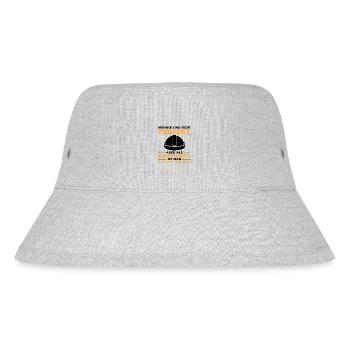 Gerüstbau Baustelle Handwerker Gerüstbauer - Stanley/Stella recycelter Bucket Hat - Grau meliert - Vorne