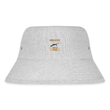 Jagdwaffen Sportwaffen Büchsenmacher - Stanley/Stella recycelter Bucket Hat - Grau meliert - Vorne