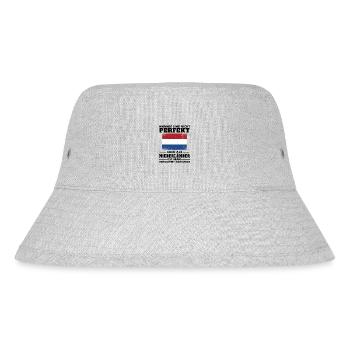 Holland Niederlande Niederländer Niederländisches - Stanley/Stella recycelter Bucket Hat - Grau meliert - Vorne