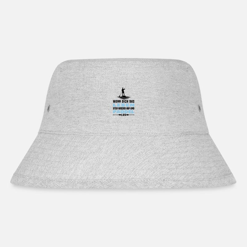 Stand Up Paddling SUP - Stanley/Stella recycelter Bucket Hat - Grau meliert