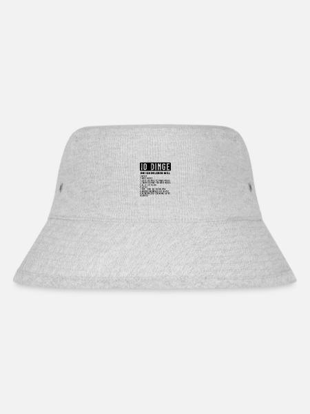Auto Tuning Schrauber - Stanley/Stella recycelter Bucket Hat - Grau meliert
