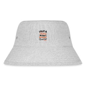 Ich stecke einen Truthahn in den Ofen 2024 - Stanley/Stella recycelter Bucket Hat - Grau meliert - Vorne