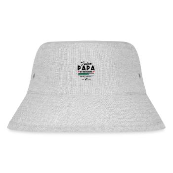 Homme Annonce Grossesse Futur Papa En décembre - Bob recyclé Stanley/Stella - gris chiné - Devant
