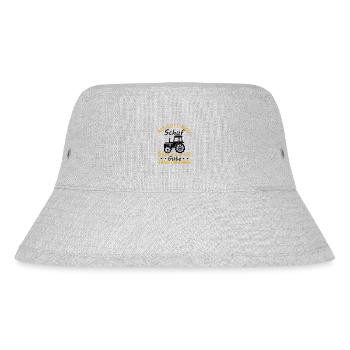 Als gott mich schuf brauchte er gute traktorfahrer - Stanley/Stella recycelter Bucket Hat - Grau meliert - Vorne