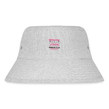 Vintage Frau 2006 Geschenk Jubiläum Humor - Stanley/Stella recycelter Bucket Hat - Grau meliert - Vorne
