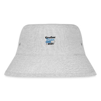 Großer Bruder Loading 2024 - Stanley/Stella recycelter Bucket Hat - Grau meliert - Vorne