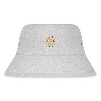 This legend retires 2024 - Stanley/Stella Recycled Bucket Hat - heather grey - Front