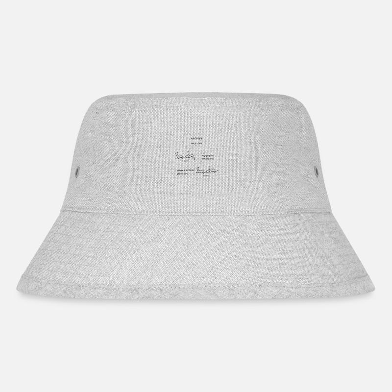 Science - Stanley/Stella recycelter Bucket Hat - Grau meliert