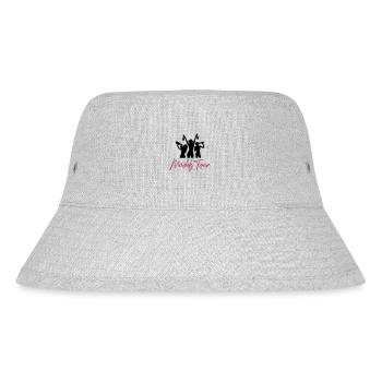 maedels tour - Stanley/Stella recycelter Bucket Hat - Grau meliert - Vorne