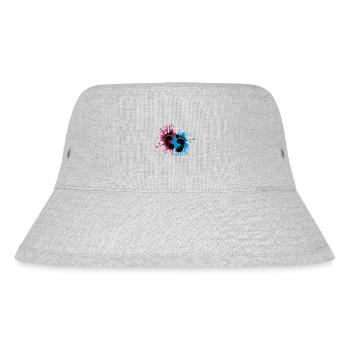 Ink baby feet - Stanley/Stella Recycled Bucket Hat - heather grey - Front