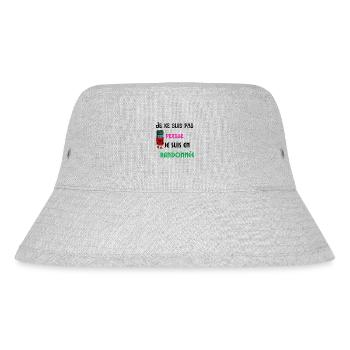je ne suis pas perdue je suis en randonnée - Bob recyclé Stanley/Stella - gris chiné - Devant