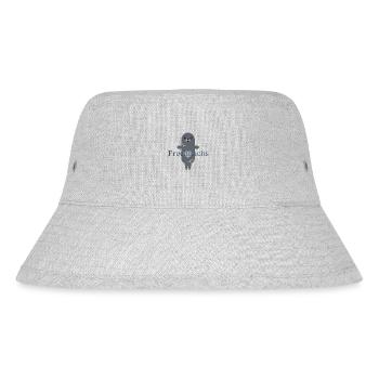 süße Robbe Frechdachs - Stanley/Stella recycelter Bucket Hat - Grau meliert - Vorne