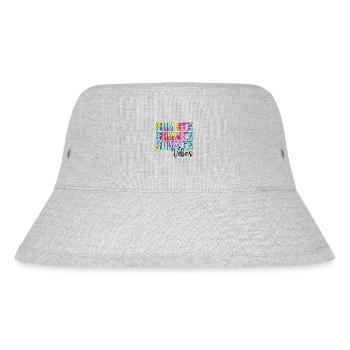 Summer - Stanley/Stella recycelter Bucket Hat - Grau meliert - Vorne