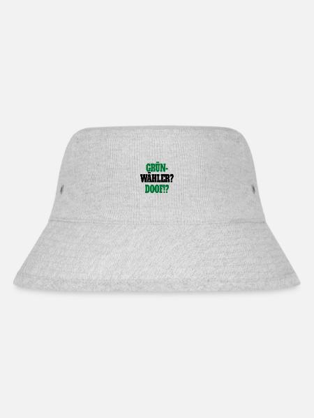 Witze Grüne Die Grünen Habeck Baerbock Partei - Stanley/Stella recycelter Bucket Hat - Grau meliert