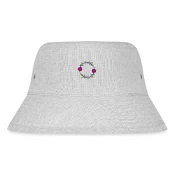 Flower Flower Plant - Stanley/Stella Recycled Bucket Hat - heather grey - Front