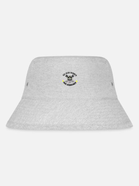 Sei kein Penner, fahr Verbrenner! - Stanley/Stella recycelter Bucket Hat - Grau meliert