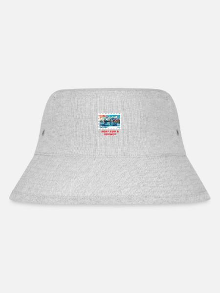 Sydney - Stanley/Stella Recycled Bucket Hat - heather grey