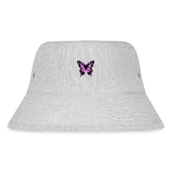 Butterfly - Stanley/Stella Recycled Bucket Hat - heather grey - Front