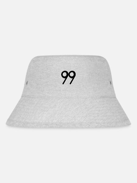 ZAHL - Stanley/Stella recycelter Bucket Hat - Grau meliert
