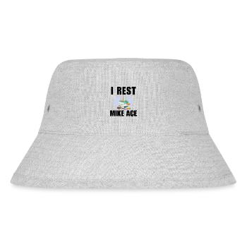 I rest Mike Ace - Stanley/Stella Recycled Bucket Hat - heather grey - Front