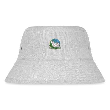 Sheep - Stanley/Stella Recycled Bucket Hat - heather grey - Front