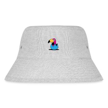 BABY TUCANATA - Stanley/Stella recycelter Bucket Hat - Grau meliert - Vorne