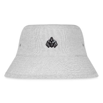 Gorilla Gym Muscles Beast - Stanley/Stella Recycled Bucket Hat - heather grey - Front