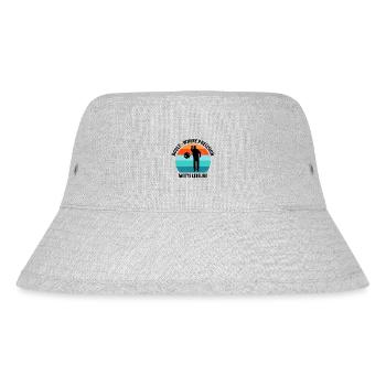 Boule Petanque Boccia Boules - Stanley/Stella recycelter Bucket Hat - Grau meliert - Vorne