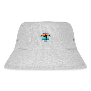 Boule Petanque Boccia Boules - Stanley/Stella recycelter Bucket Hat - Grau meliert - Vorne