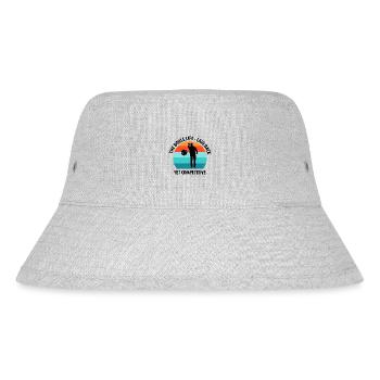 Boule Petanque Boccia Boules - Stanley/Stella recycelter Bucket Hat - Grau meliert - Vorne