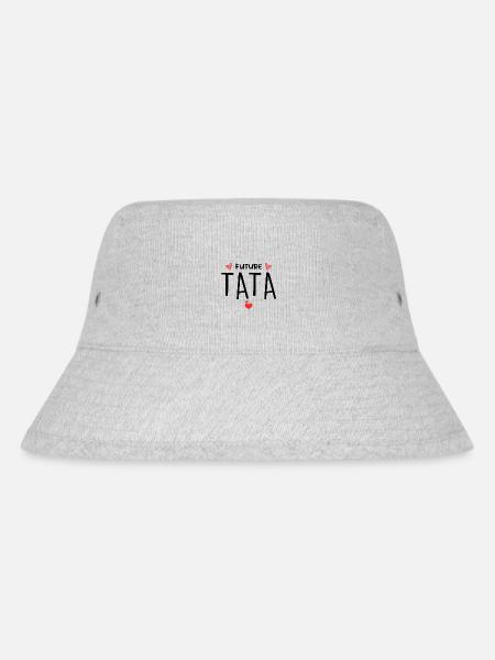 Future Tata Cadeau Pour Une Future Tante - Bob recyclé Stanley/Stella - gris chiné