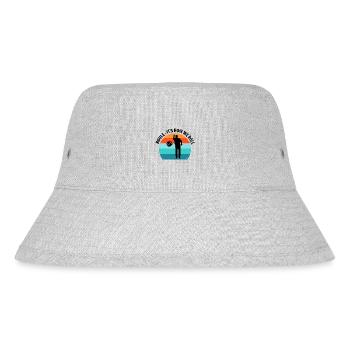Boule Petanque Boccia Boules - Stanley/Stella recycelter Bucket Hat - Grau meliert - Vorne