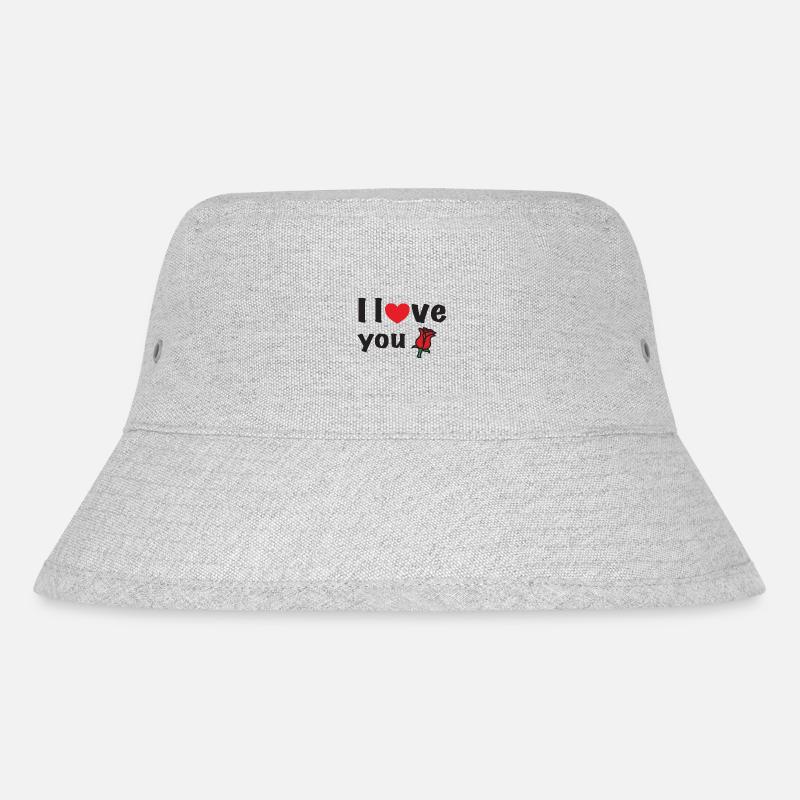 Je t’aime avec Rose - Bob recyclé Stanley/Stella - gris chiné