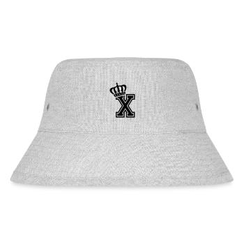 Letter X - Stanley/Stella Recycled Bucket Hat - heather grey - Front