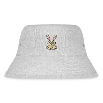 lapin mignon - Bob recyclé Stanley/Stella - gris chiné - Devant