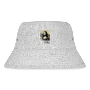 mona dots - Stanley/Stella recycelter Bucket Hat - Grau meliert - Vorne