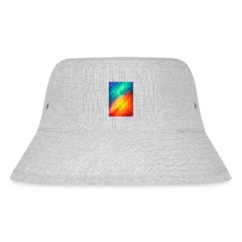 Abstract Colorful triangles geometry - Phone Case - Bob recyclé Stanley/Stella - gris chiné - Devant
