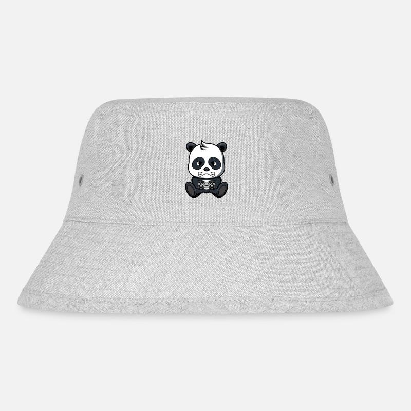 Panda Gaming - Stanley/Stella Recycled Bucket Hat - heather grey