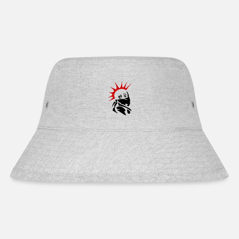 Punk - Stanley/Stella Recycled Bucket Hat - heather grey