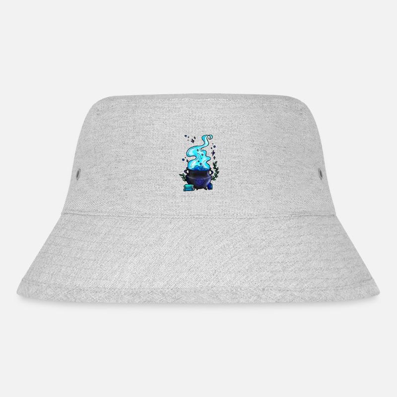 Team Kessel - Stanley/Stella recycelter Bucket Hat - Grau meliert