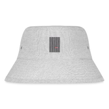 blabla ilove you - bla bla i love u - Stanley/Stella recycelter Bucket Hat - Grau meliert - Vorne