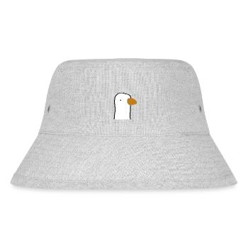 duck - Stanley/Stella Recycled Bucket Hat - heather grey - Front