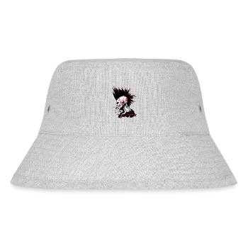 Punk's not dead - Stanley/Stella Recycled Bucket Hat - heather grey - Front