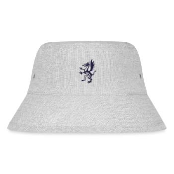 dragon - Stanley/Stella recycelter Bucket Hat - Grau meliert - Vorne