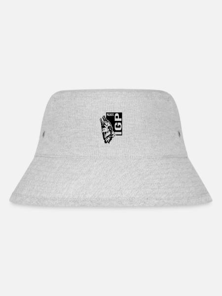 IGP Malinois Hundesport Hund Wilsigns - Stanley/Stella recycelter Bucket Hat - Grau meliert