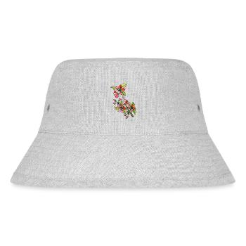 Fleur - Bob recyclé Stanley/Stella - gris chiné - Devant